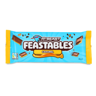 Шоколад молочний Feastables карамель 60г