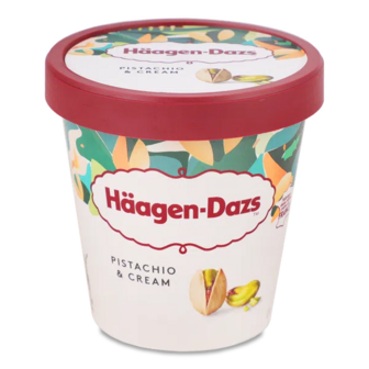 Морозиво Haagen-Dazs фісташки та вершки (347г)