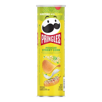 Снек пікантний Pringles смак мексиканської кукурудзи (158г)