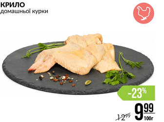 КРИЛО домашньої курки