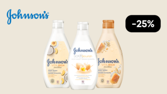 -25% на засоби Johnson's