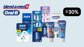До -30% на засоби для догляду за ротовою порожниною Oral-B, Blend-a-med