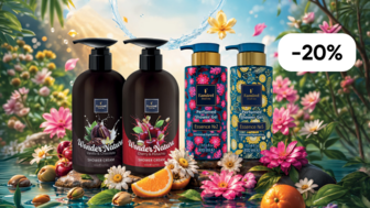 -20% на всі гелі для душу Famirel