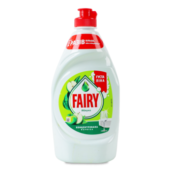 Засіб для миття посуду "Зелене яблуко" ТМ Fairy, 500мл