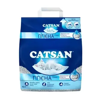 Catsan мінеральний наповнювач 10 л - без аромату