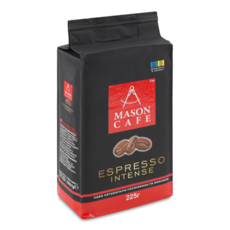 Кава "Espresso Intense" мелена ТМ Mason Cafe, 225г