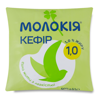 Кефір 1% ТМ Молокія, 400г