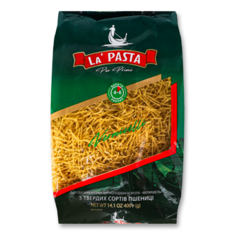 Макарони вермішель ТМ La Pasta, 400г