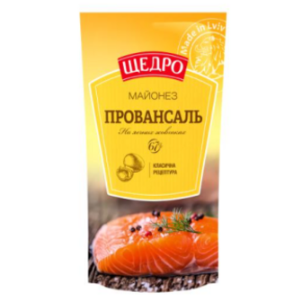 Майонез Щедро Провансаль 67% д/п 150г