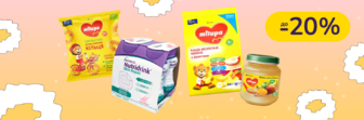 До -20% на дитяче харчування Nutrilon, Milupa, Nutricia