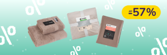До -57 % на текстиль для дому Sonex