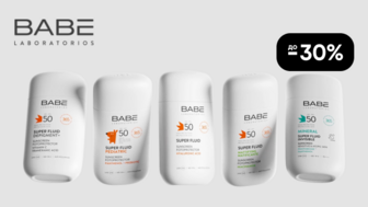 До -30% на засоби для догляду за собою BABÉ LABORATORIOS