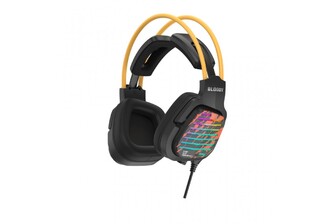 Гарнітура Bloody G565 (Energy Black) Ігрові навушники з мікрофоном, Hi Fi, 7.1 віртуальний звук, RGB підсвічування, USB