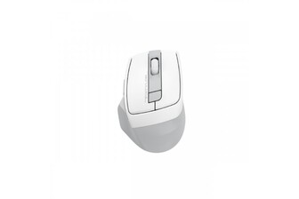 Миша бездротова безшумна A4Tech Fstyler FG35CS Plus (White),  USB, колір білий+сірий