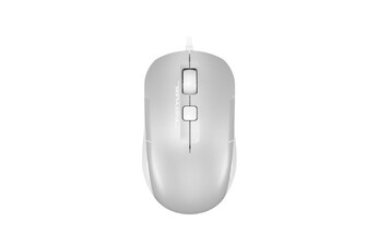 Миша A4Tech Fstyler FM26S (Icy White),  USB, колір сірий+білий