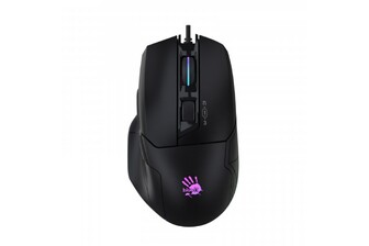 Миша ігрова A4Tech Bloody W70 Max (Stone black), активоване ПЗ, RGB, 10000 CPI, 50M натискань, чорний