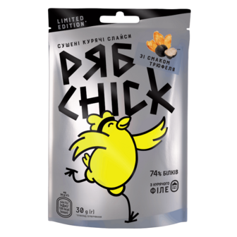 Слайси РябChick курячі зі смаком трюфеля сушені 30г