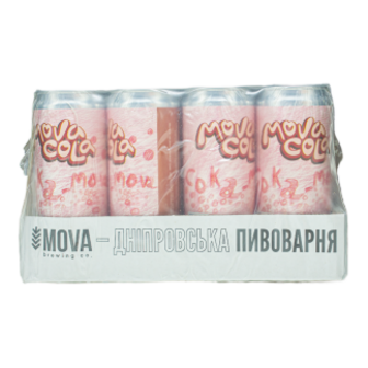 Напій Mova Cola з/б 12х0,33л