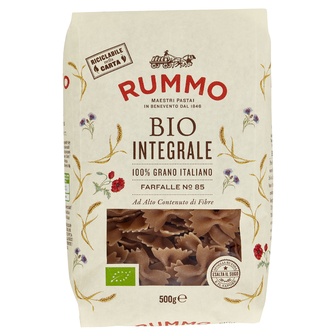 Паста Фарфаллє Біо Інтегралє Rummo 500 г