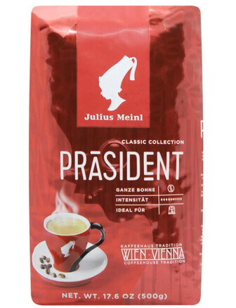 Julius Meinl President кофе в зернах 500 г