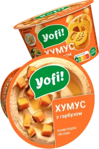 Хумус Yofi! з гарбузом 250 г