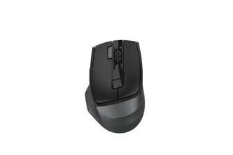 Миша бездротова A4Tech FB45CS Air2 (Smoky Grey), безшумна Fstyler, BT+RF (Combo), 2000DPI, USB, вбудований акумулятор, сірий+чорний