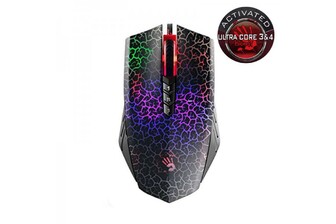 Миша ігрова A4-Tech Bloody A70A (Black) Activated, Blazing Gaming,  6200 CPI, металеві ніжки, чорна