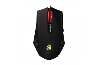 Миша ігрова A4-Tech Bloody A70A (Matte Black), металеві ніжки, чорна матова