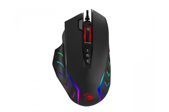Миша ігрова A4Tech Bloody J95s (Black),  Activated, Extra Fire Button, 8000 CPI, RGB підсвічування, чорна