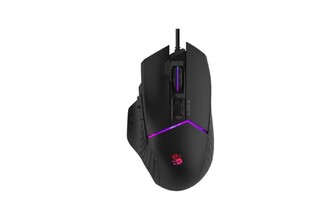 Миша ігрова A4Tech Bloody W95 Max (Black), активоване ПЗ Bloody, RGB, 12000 CPI, 50M натискань, колір чорний