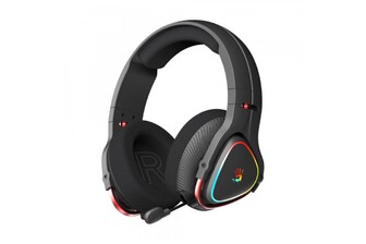 Навушники ігрові Bloody MR720 (Black), RGB, Bluetooth + 2.4GHz + 3.5 jack, колір чорний