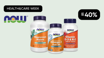 Care week! До -40% на вітаміни Now Foods 