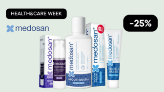 Care week! -25% на догляд за зубами Medosan