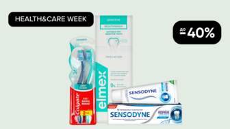 Care week! До -40% на засоби брендів Sensodyne, Paradontax, Elmex, Colgate, Blena-a-med
