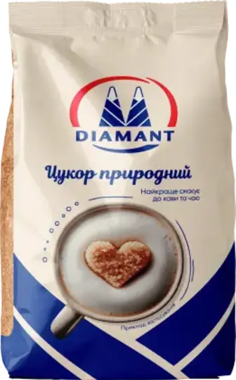 Цукор Diamant коричневий природний 1 кг