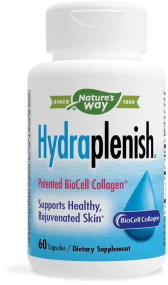 Гіалуронова кислота, Hydraplenish, Nature's Way, 60 капсул (0,5 г у капсулі)