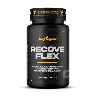 Підтримка суглобів, МСМ, глюкозамін та хондроїтин, RecoveFlex, BigMan, 90 капсул