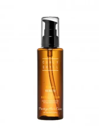 Сироватка для пошкодженого волосся, Silky Oil Serum, CURLY SHYLL, з протеїнами шовку, 70 мл