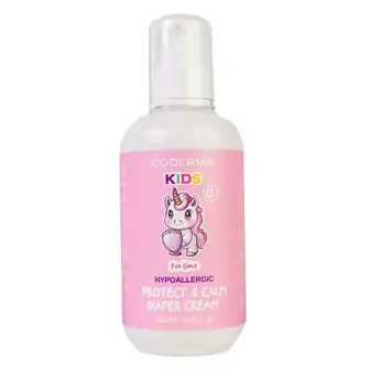 Крем під підгузник "Захист та спокій", Diaper cream, UA-PHARM, CODERMA KIDS, для дівчаток, 250 мл