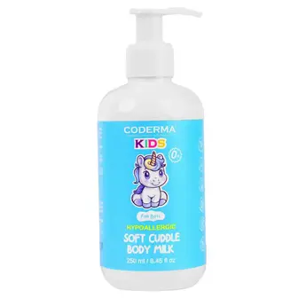 Молочко для тіла "М'які обійми", Body Milk, UA-PHARM, CODERMA KIDS, для хлопчиків, 250 мл