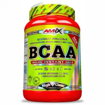 Амінокислоти BCAA, BCAA Micro Instant Juice, Amix Nutrition, вишня, 800 г + 200 г