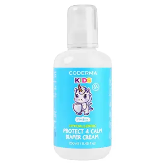 Крем під підгузник "Захист та спокій", Diaper cream, UA-PHARM, CODERMA KIDS, для хлопчиків, 250 мл