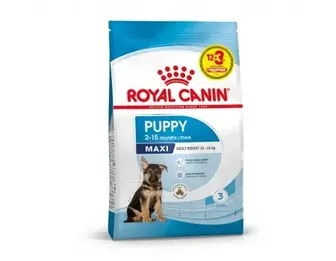 Корм для цуценят ROYAL CANIN MAXI PUPPY 12 кг + 3 кг