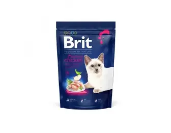 Сухий корм для стерилізованих котів Brit Premium by Nature Cat Sterilised Chicken з куркою, 1,5 кг