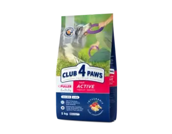 Club 4 Paws Сухий корм для собак  Актив середніх порід 5 кг