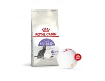 Набір: сухий корм для стерилізованих котів Royal Canin Sterilised, 4 кг + диспенсер для корму
