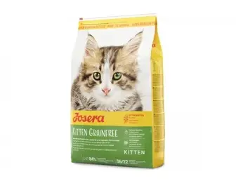 JOSERA Kitten grainfree - корм Йозера для кошенят з м'ясом свійської птиці та картоплею, кішок у період вагітності, 0,4 кг (термін придатності 06.01.2027)