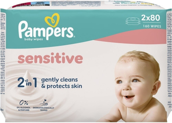 Серветки Pampers Sens  2х80шт