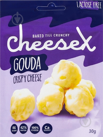 Сир CheeseX сушений Гауда CheeseX д/п 30г