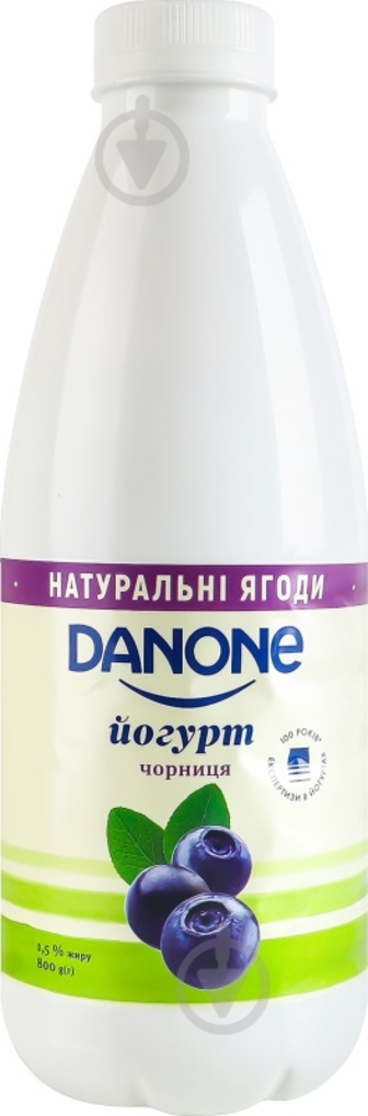 Йогурт Danone Чорниця 800 г